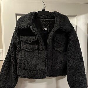 Ugg lined shearling coat